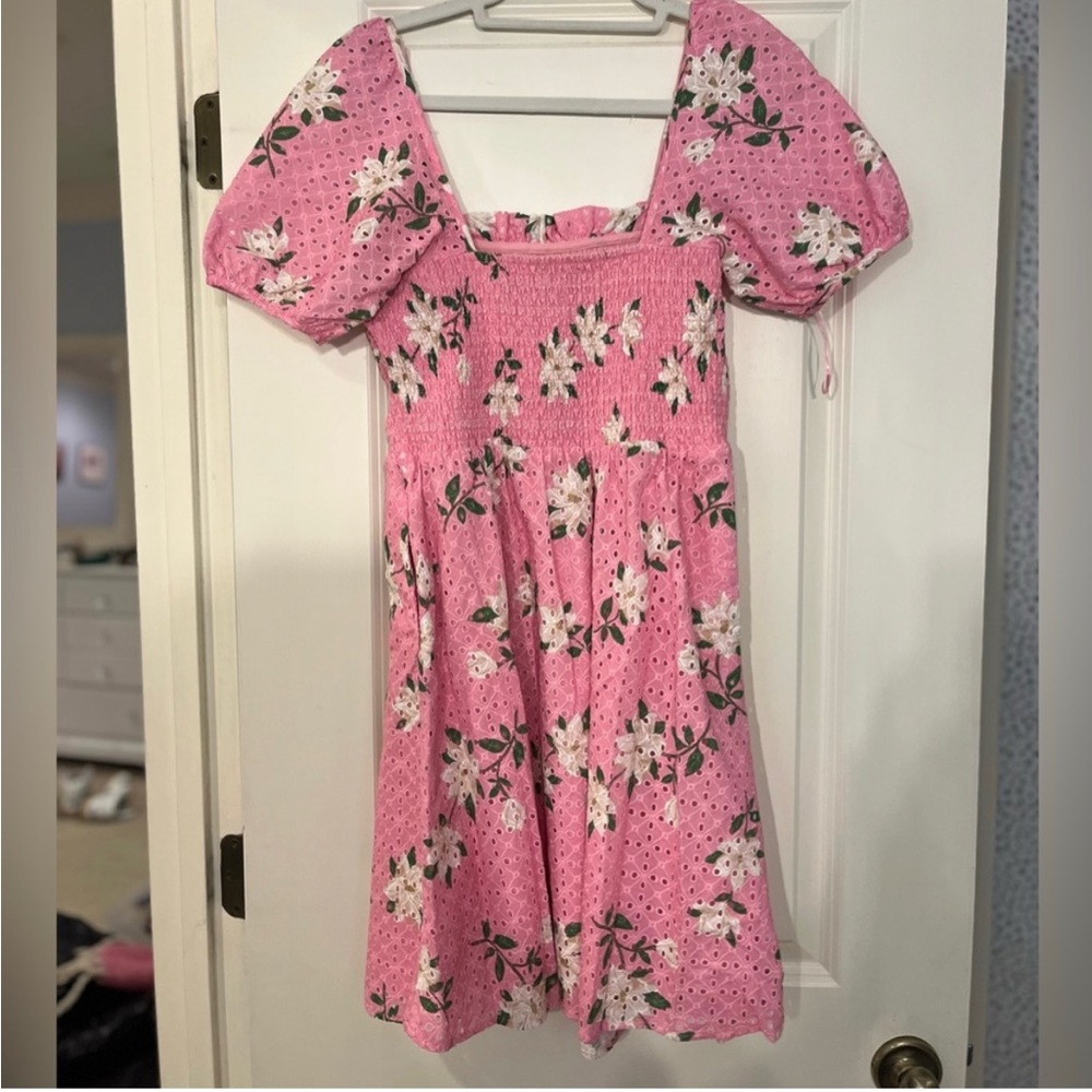Draper James Pink Floral Dress
